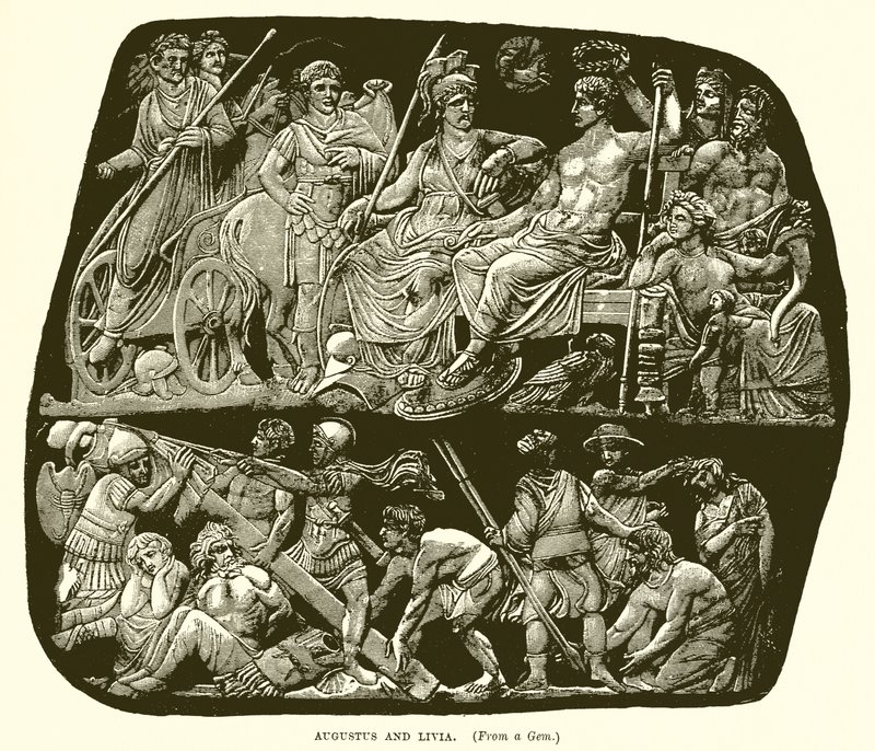 Augustus ve Livia by English School