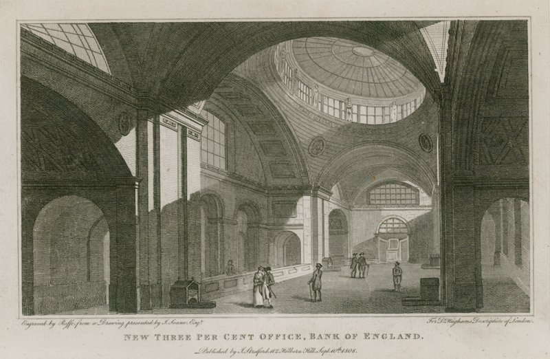 İngiltere Merkez Bankası, Sir John Soanes Rotunda by English School