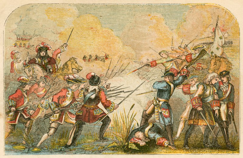 Blenheim Savaşı by English School