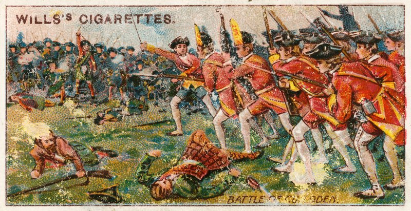 Culloden Savaşı by English School