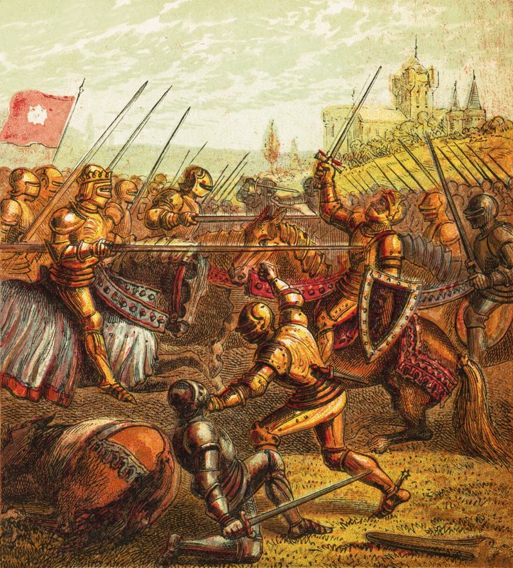 Tewkesbury Savaşı by English School