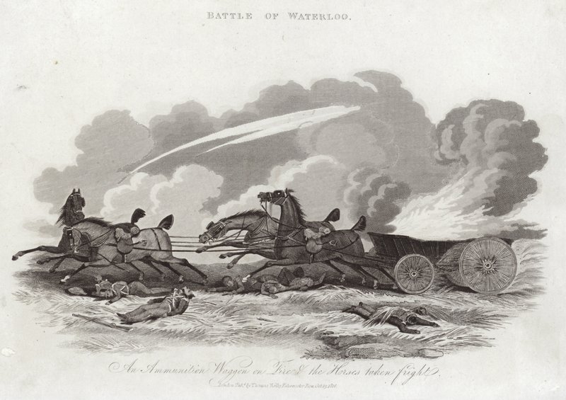 Waterloo Savaşı by English School
