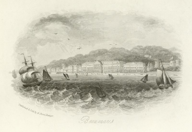 Beaumaris, Anglesey, Galler by English School