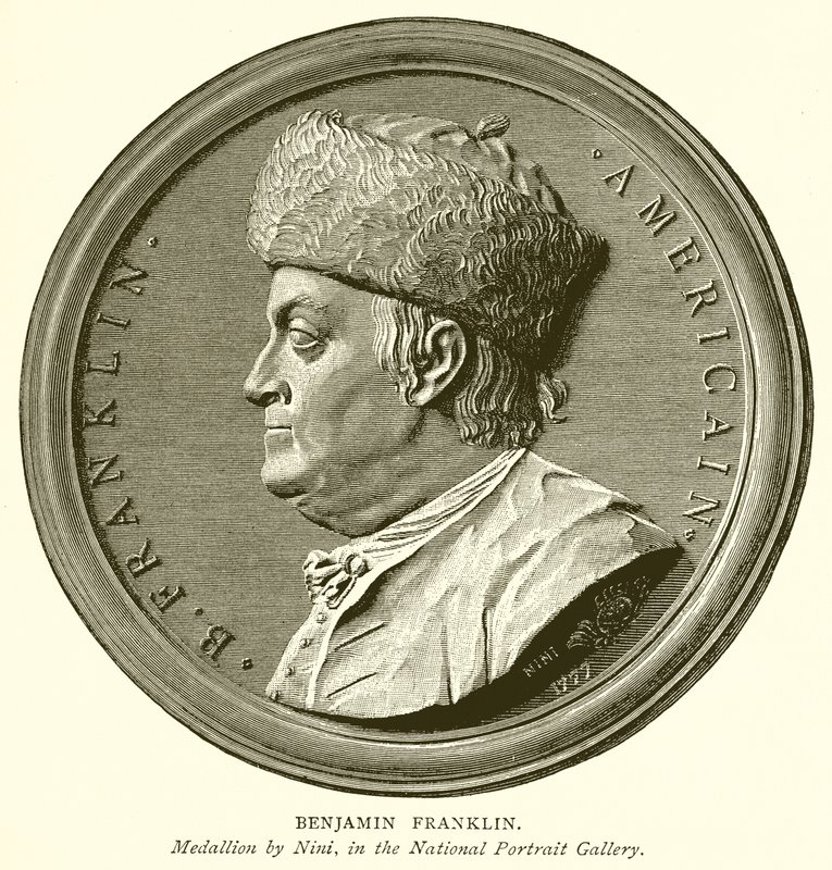 Benjamin Franklin by English School