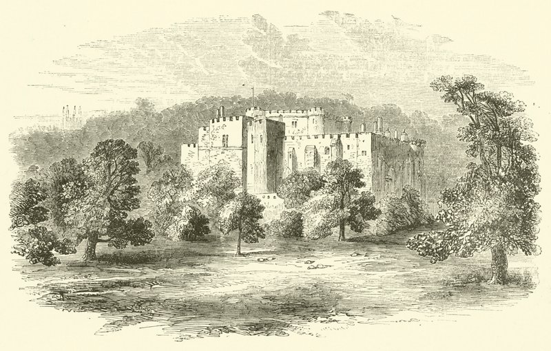 Berkeley Kalesi (gravür) by English School