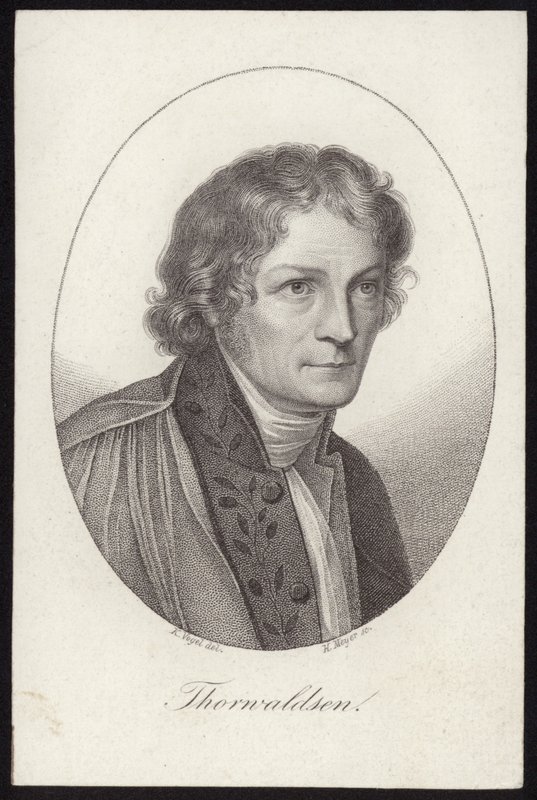 Bertel Thorvaldsen by English School