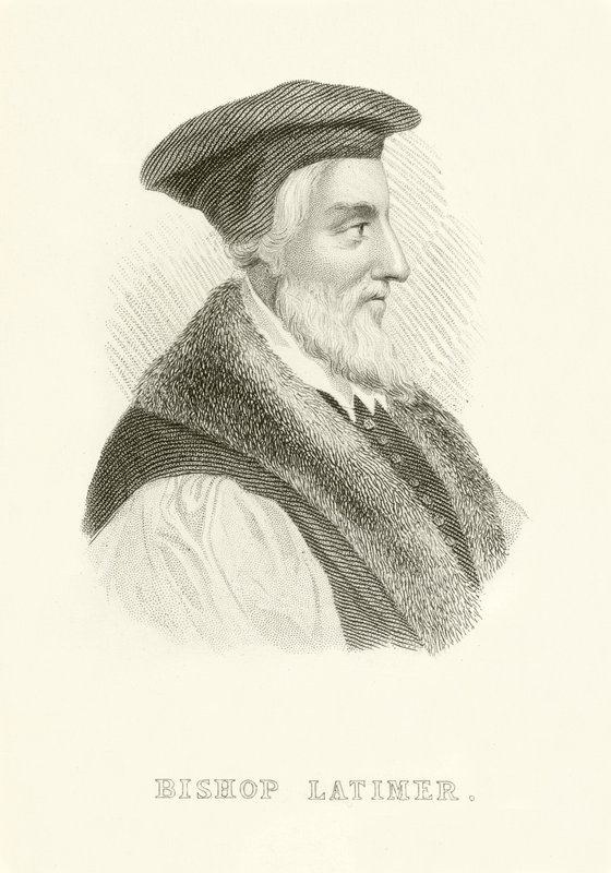 Piskopos Latimer by English School