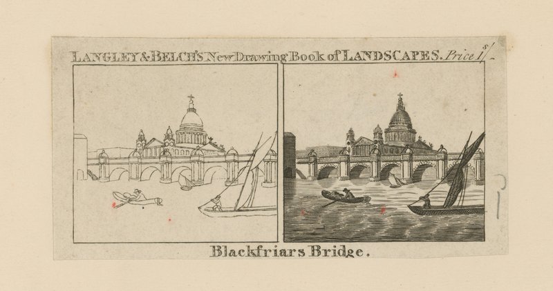 Blackfriars Köprüsü by English School