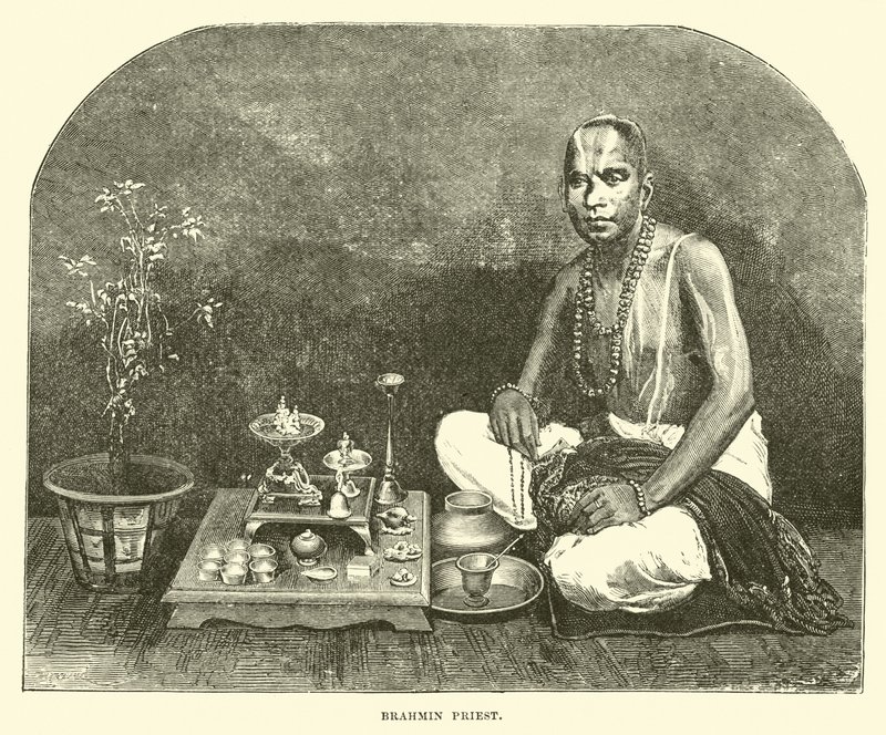 Brahman rahip by English School