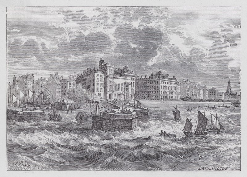 Bridlington (gravür) by English School