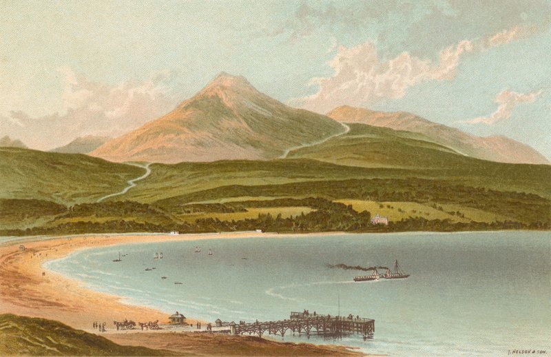 Brodick Körfezi ve Keçitepesi by English School