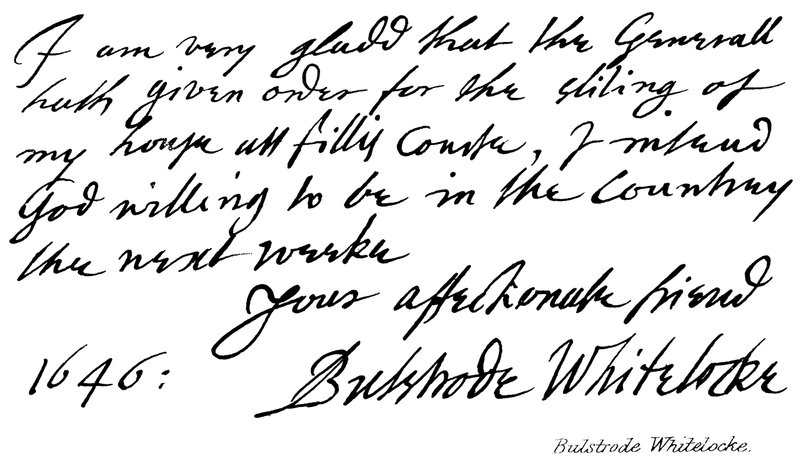 Bulstrode Whitelocke by English School