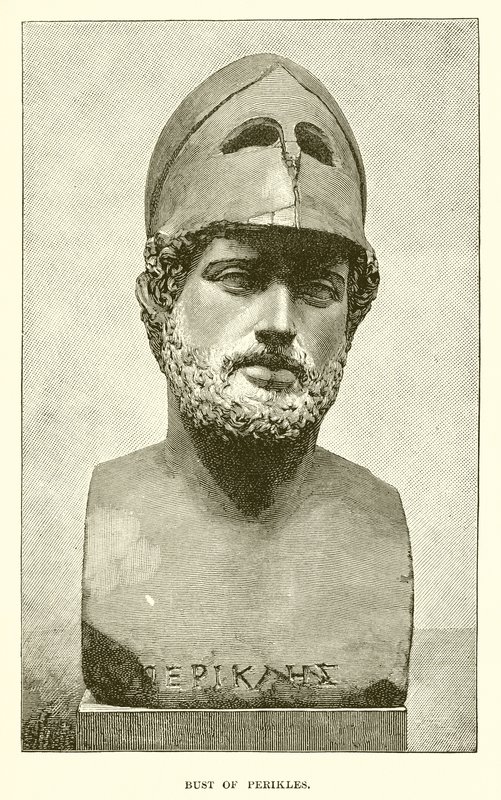 Perikles büstü by English School