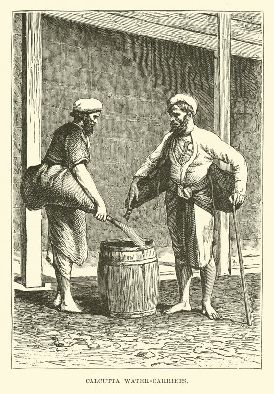Kalküta Su taşıyıcıları by English School