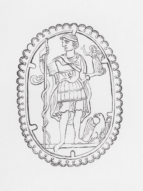 St Albans Cameo (gravür) by English School