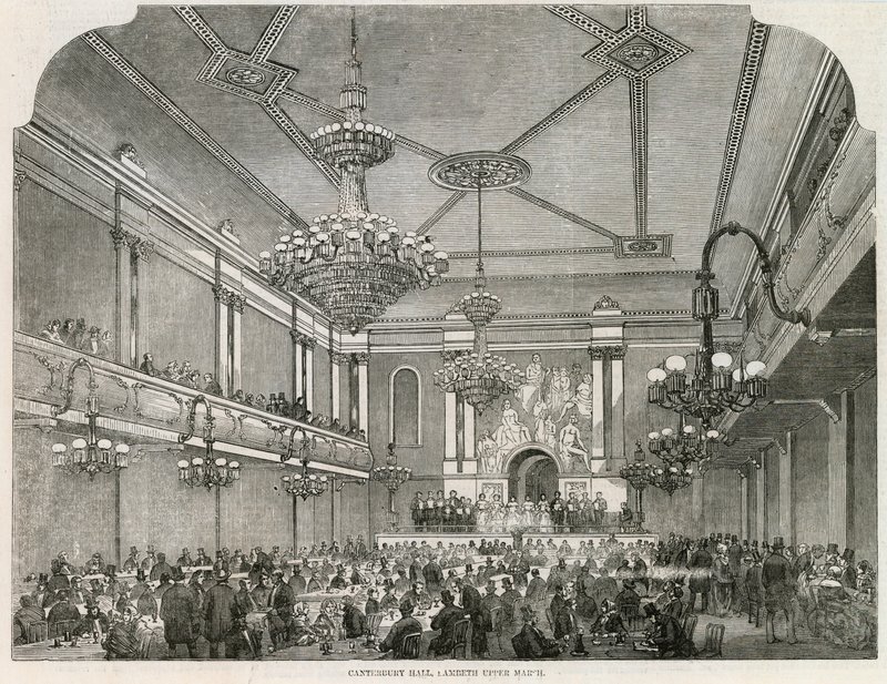 Canterbury Hall, Lambeth Yukarı Bataklık by English School