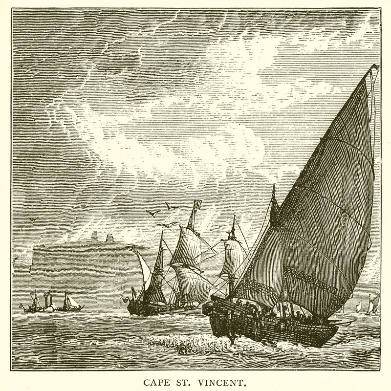Cape St. Vincent by English School