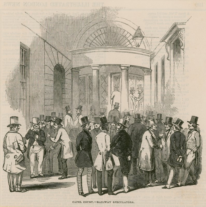 Capel Mahkemesi - demiryolu spekülatörleri by English School