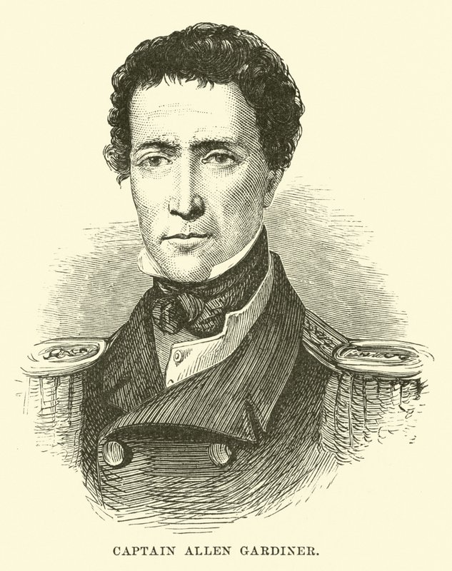 Kaptan Allen Gardiner by English School