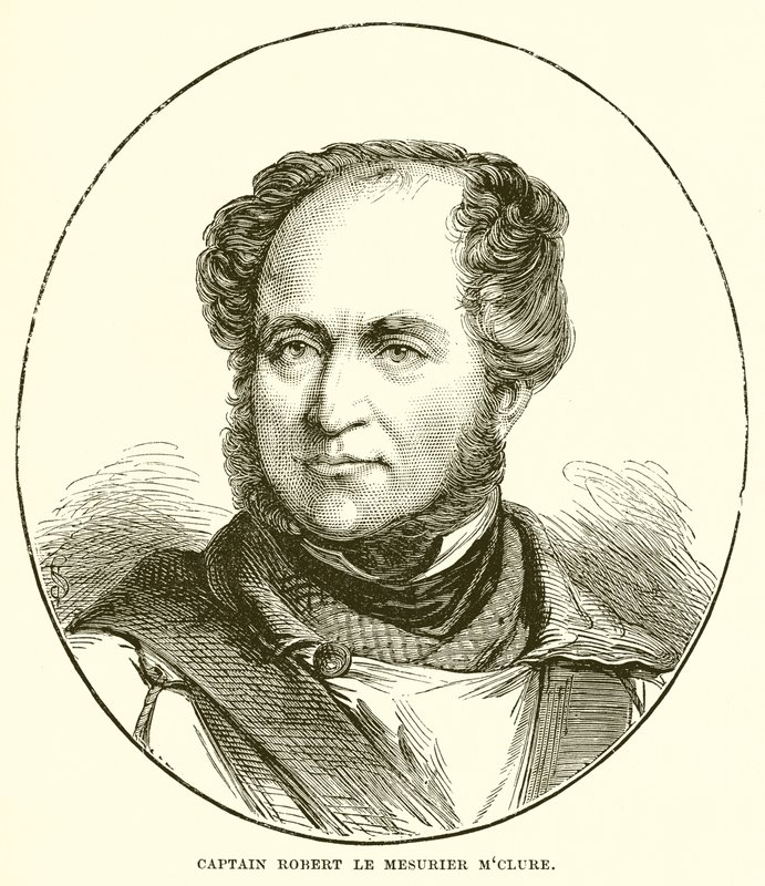 Kaptan Robert le Mesurier MClure by English School