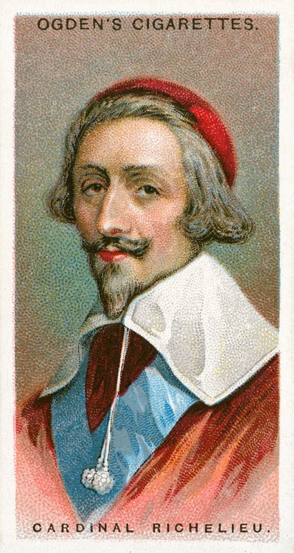 Kardinal Richelieu by English School