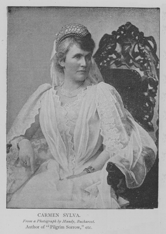 Carmen Sylva (gravür) by English School