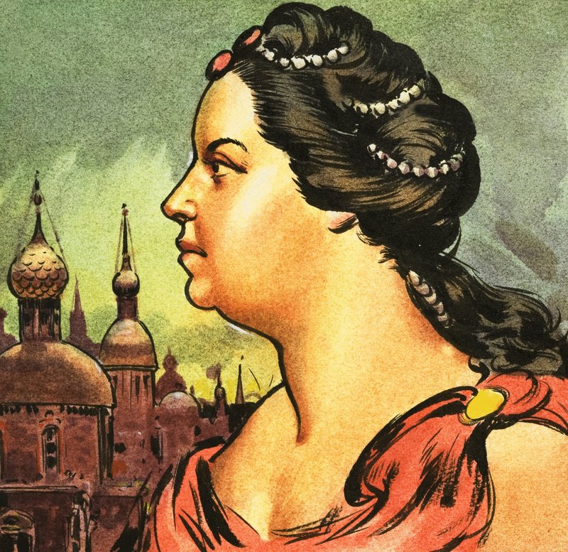 Büyük Catherine by English School
