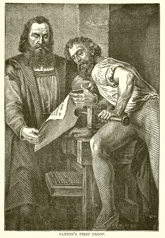 Caxtons İlk Kanıt by English School