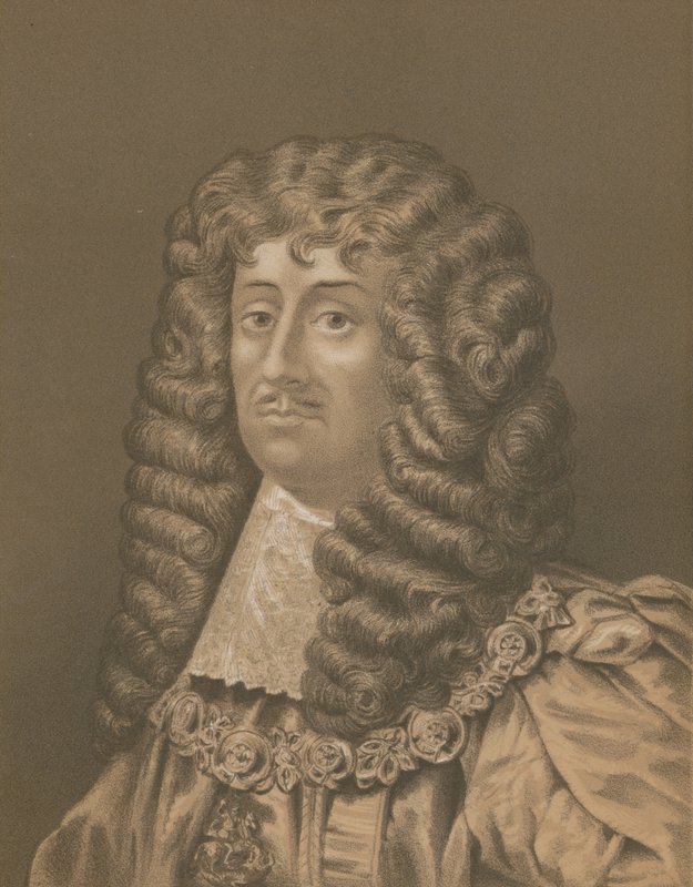 II. Charles by English School