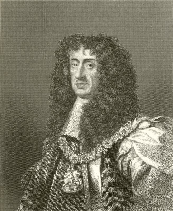 II. Charles by English School