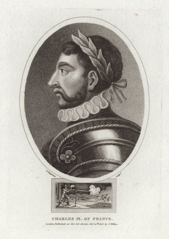 Fransa Charles IX by English School