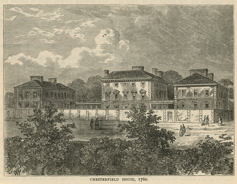 Chesterfield Evi, 1760 by English School