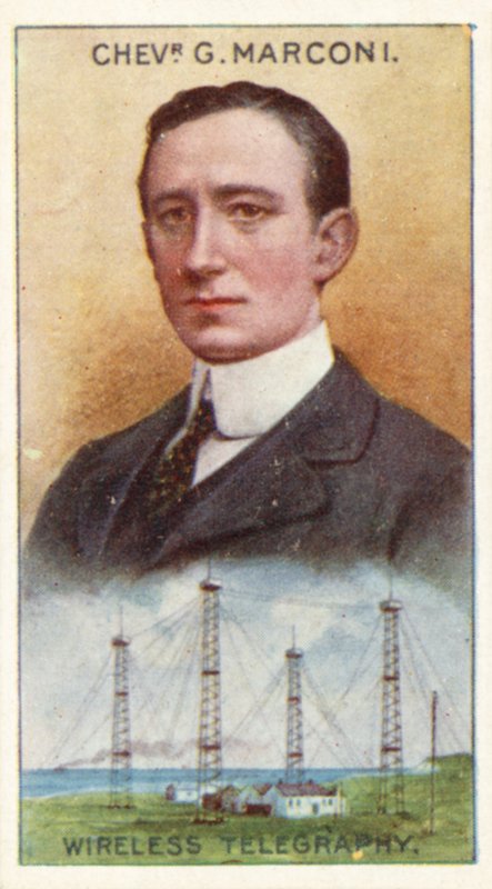 Chevalier Guglielmo Marconi, Telsiz Telgraf by English School