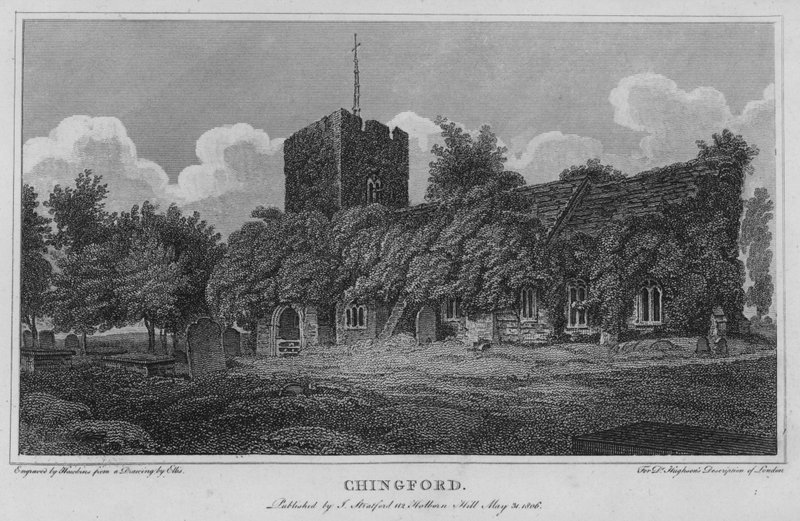 Chingford (gravür) by English School