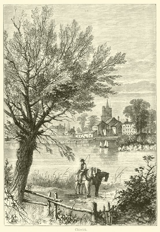 Chiswick (gravür) by English School