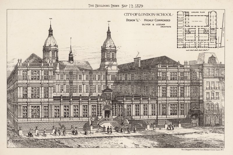 Londra Şehri Okulu; çok beğenilen tasarım by English School