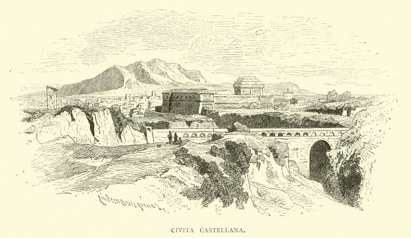 Civita Castellana by English School