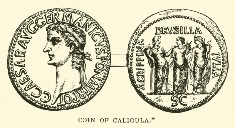 Caligula Madeni Parası by English School