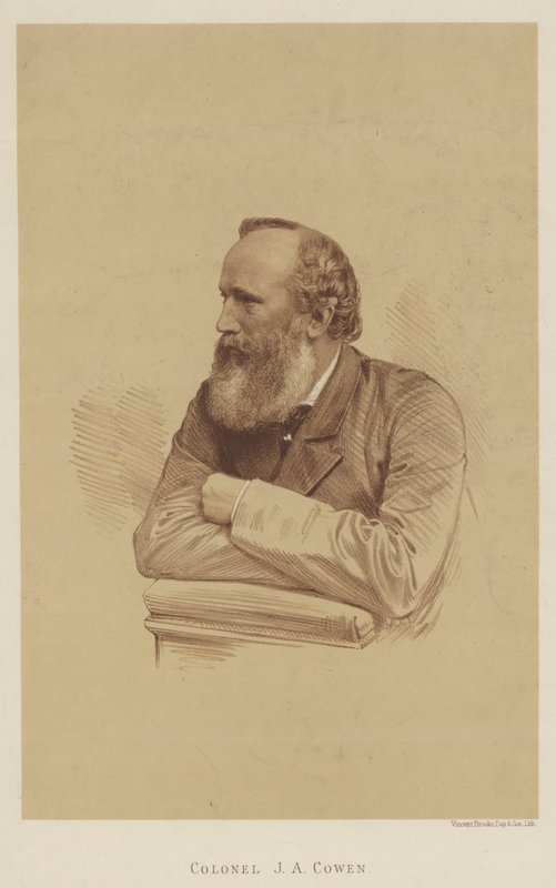Albay JA Cowen (taş) by English School
