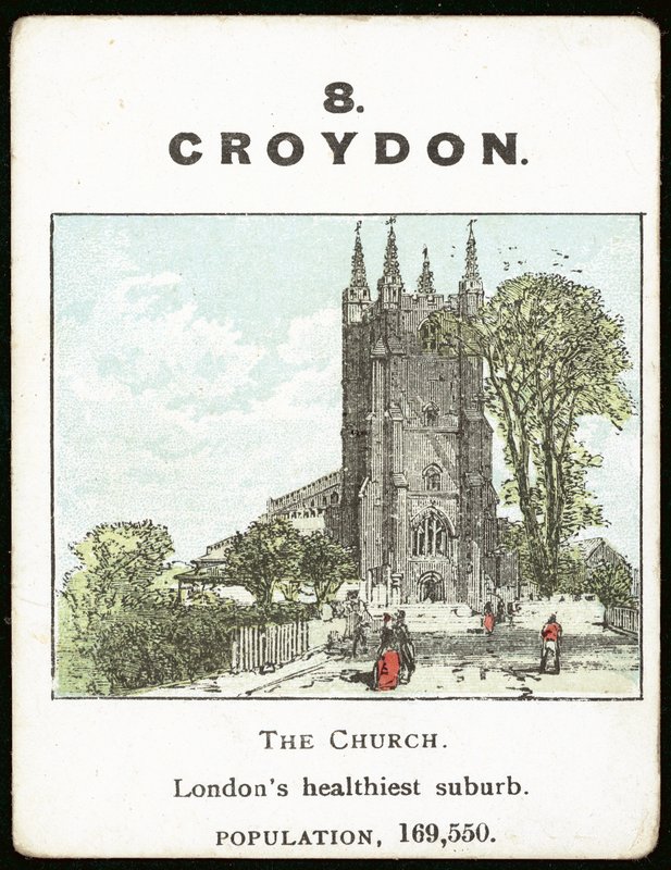 Croydon (renkli taş) by English School