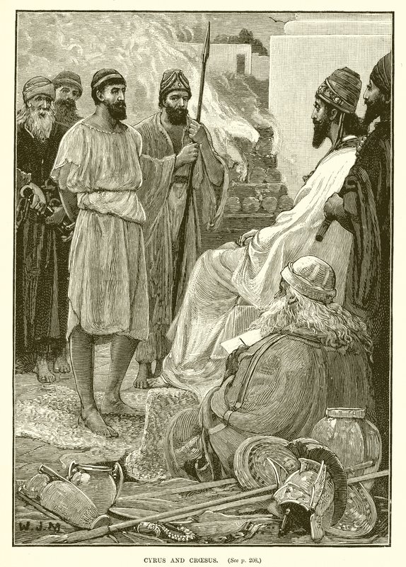 Cyrus ve Krezüs by English School