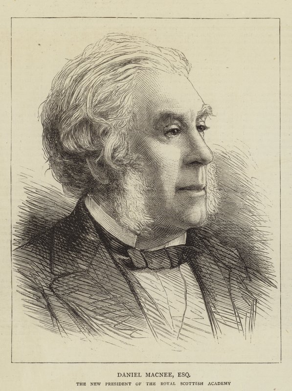 Daniel Macnee, Esquire (gravür) by English School