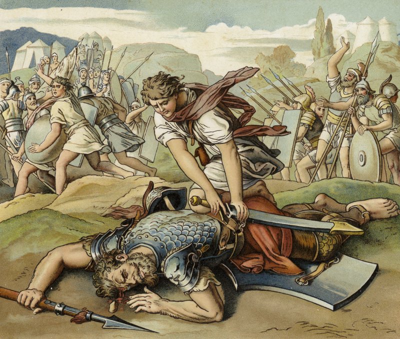 David ve Goliath by English School