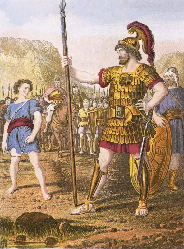 David ve Goliath by English School
