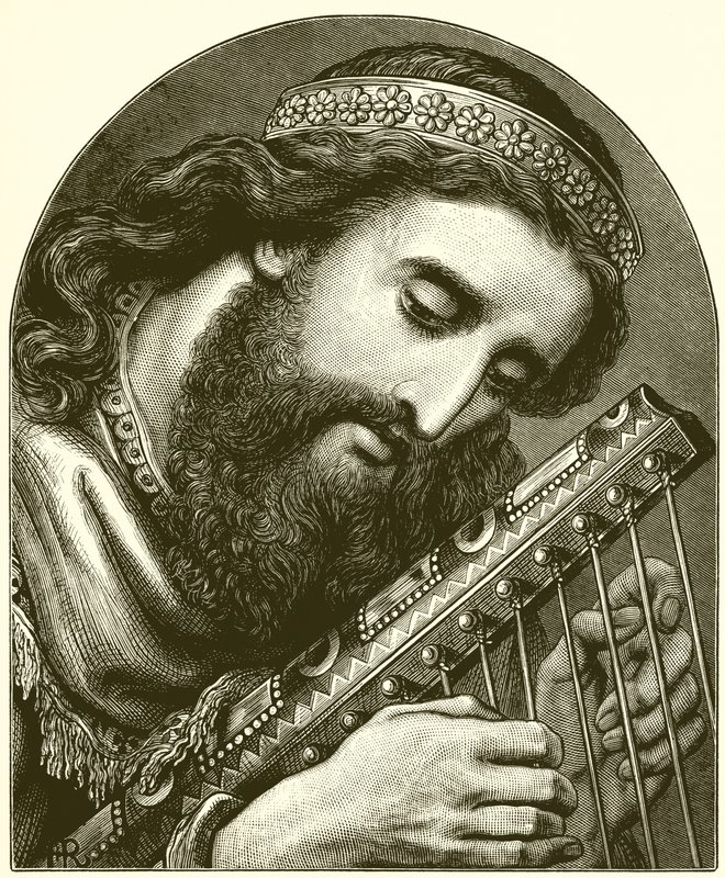 Davud the Mezmur Yazarı by English School