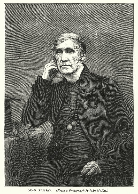 Dean Ramsay (gravür) by English School