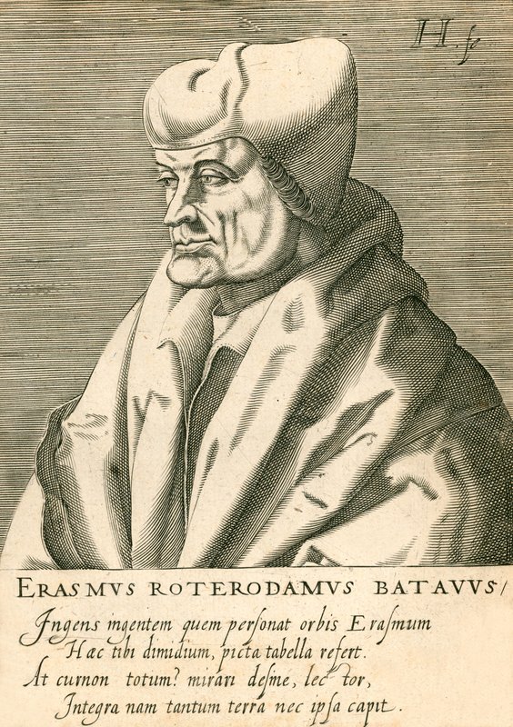 Desiderius Erasmus by English School