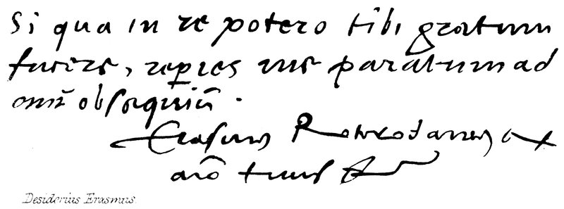 Desiderius Erasmus by English School