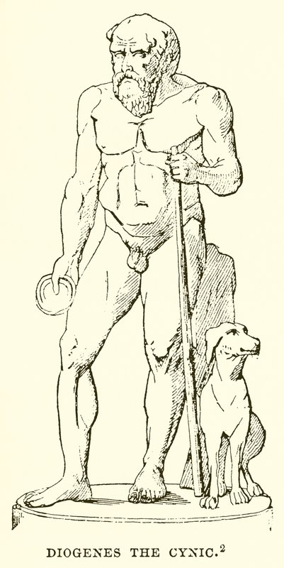 Kinik Diogenes by English School