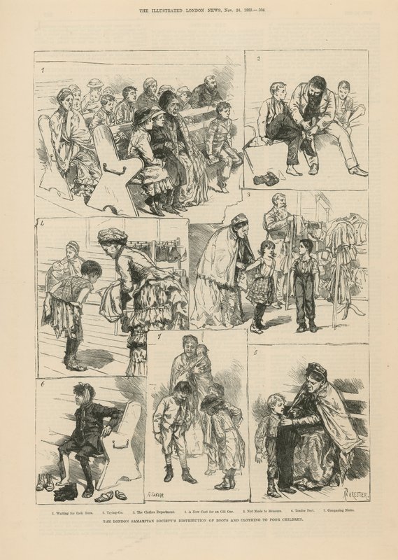 Yoksullara Giysi Dağıtmak by English School